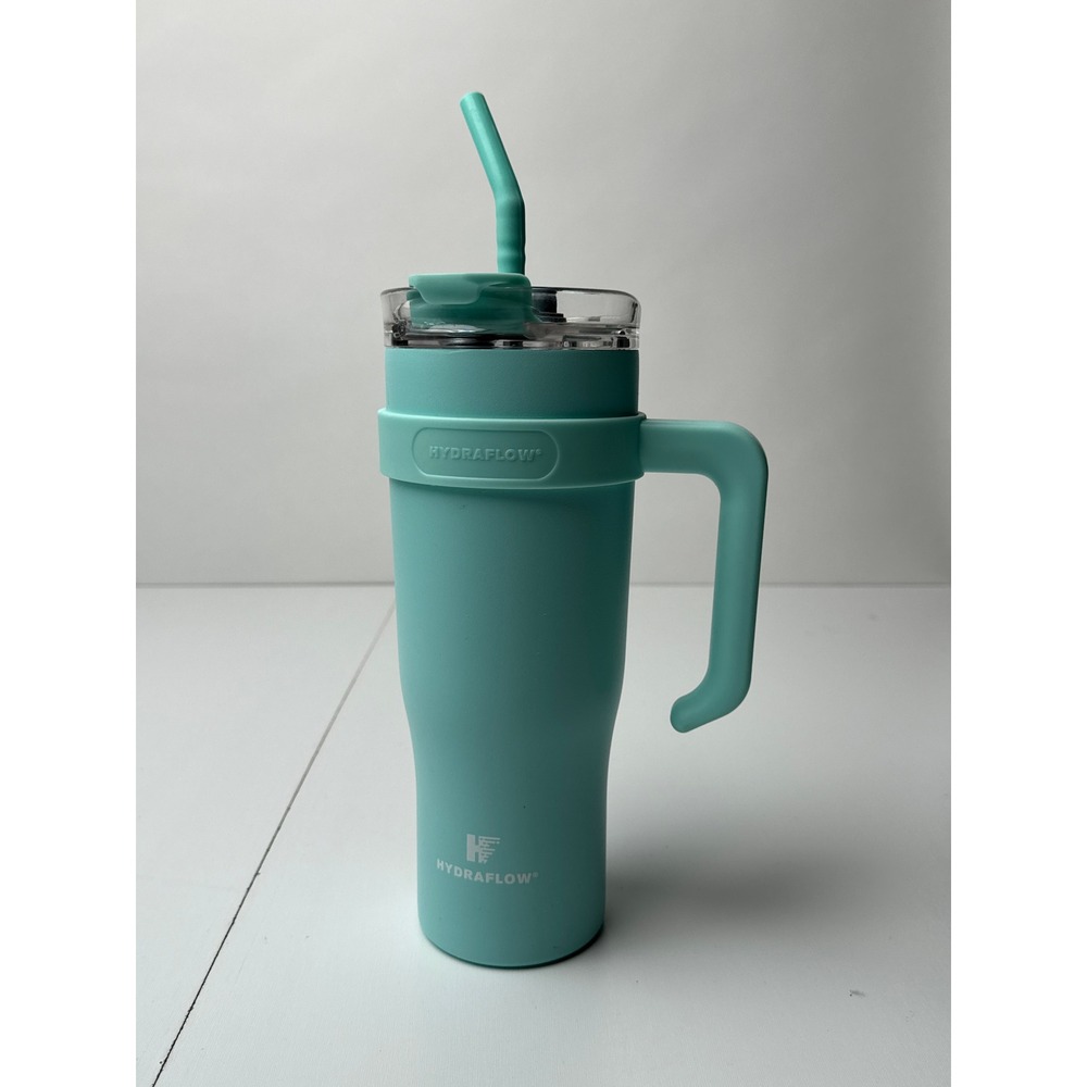Hydraflow Capri 40oz Insulated Stainless Steel Tumbler, Teal
